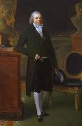 Pierre-Paul Prud hon Portrait of Charles-Maurice de Talleyrand-Perigord oil on canvas